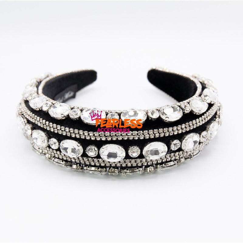 Divine rhinestone headband Hair Accessories Fearless Accessories