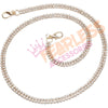 Double Strand Rhinestone Face Covering Chain (2 Colors) face covering Fearless Accessories Gold