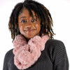 pink twisted scarf Fearless Accessories 