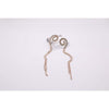 Swirl baby rhinestone earrings (2 Colors) Earrings Fearless Accessories
